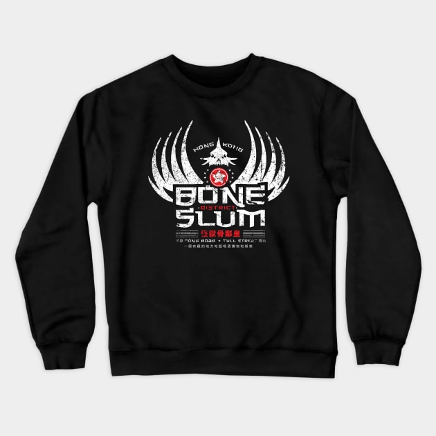 Bone Slum Crewneck Sweatshirt by MindsparkCreative